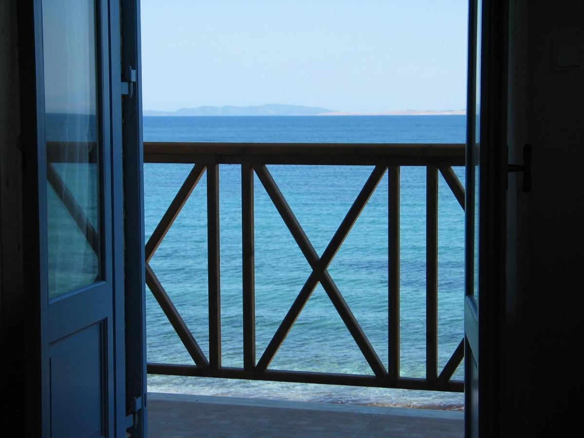 Kyparissis Beach Houses Skala Mistegnon Exteriör bild
